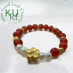 日本KURE JAPAN GOOD LUCK CHARMS 天然石水晶手鍊03款
