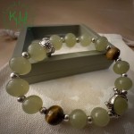 日本KURE JAPAN GOOD LUCK CHARMS 天然石水晶手鍊06款